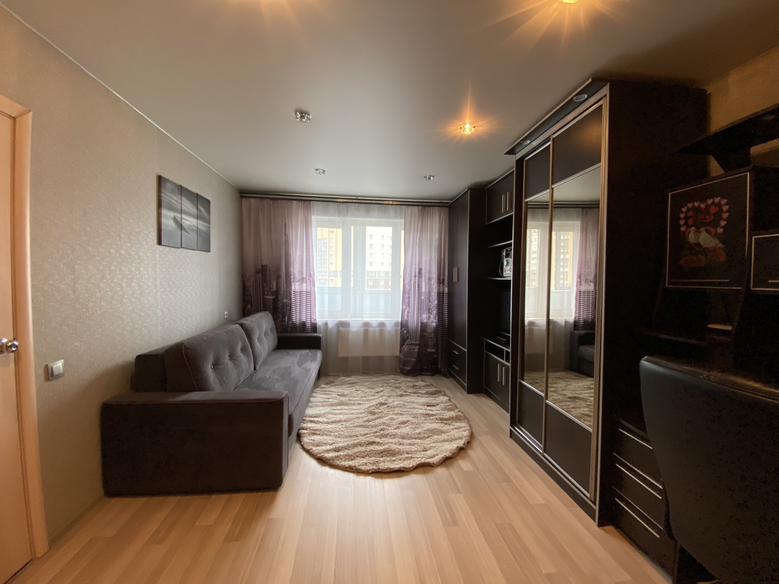 Уютная 1-комнатная квартира 35,6 кв метров