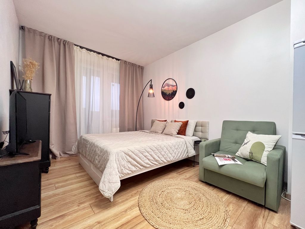 Уютная квартира-студия в новом комфортабельном ЖК "Шекспир"!