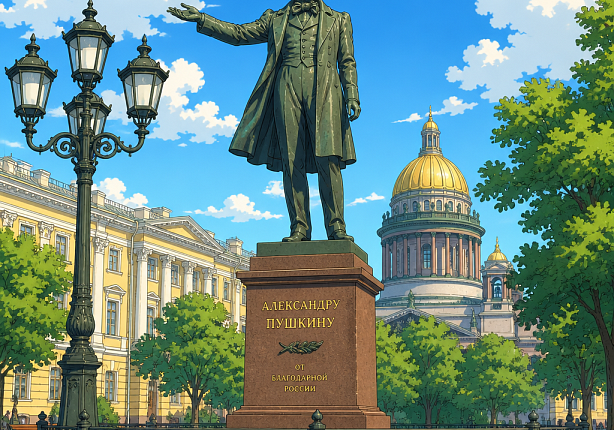 Петербург и литература